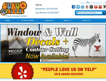 Tablet Screenshot of guruprinters.com